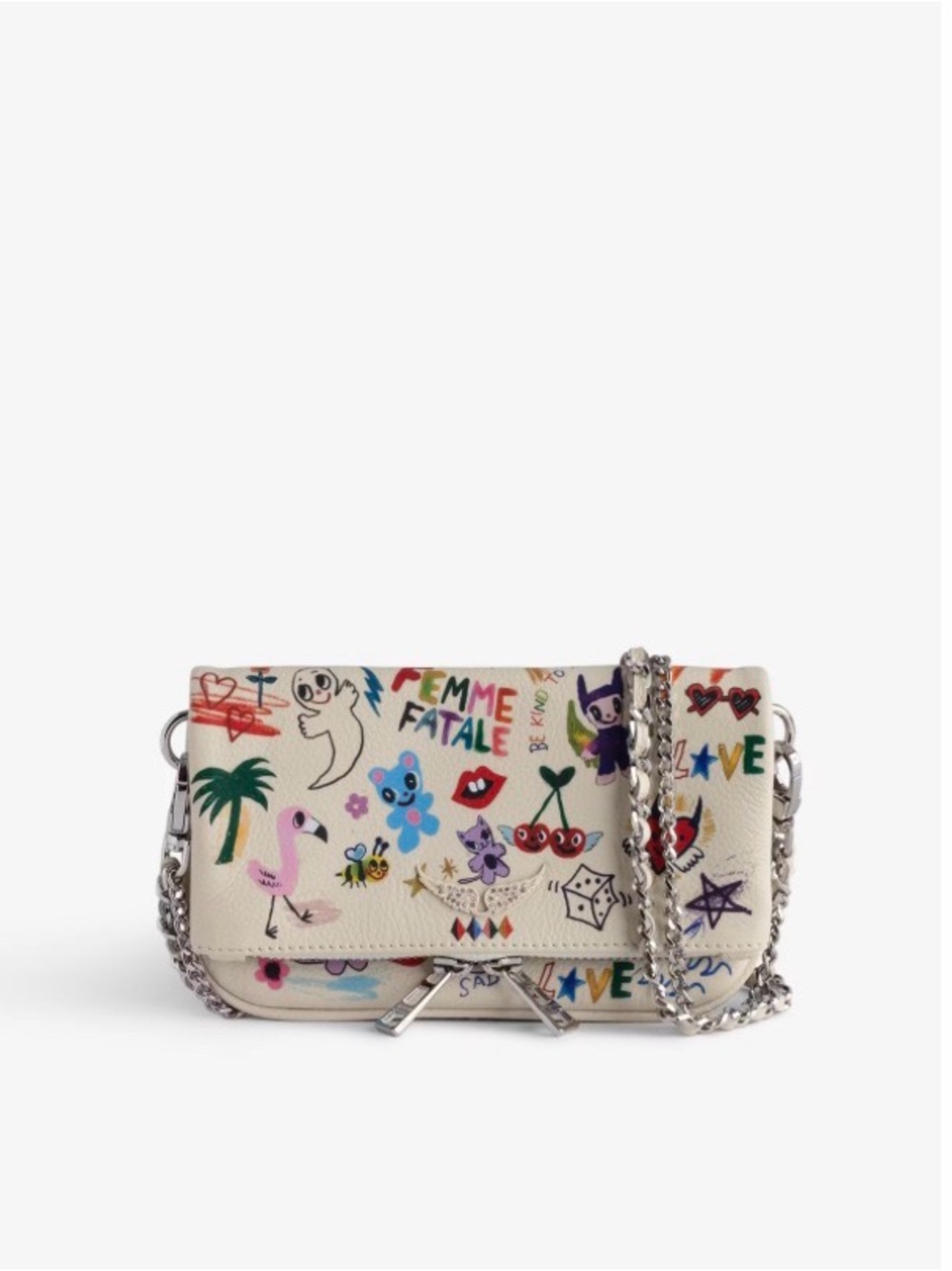 Zadig & Voltaire Rock Mini / Nano Clutch in Flash - Humberto Cruz Collaboration